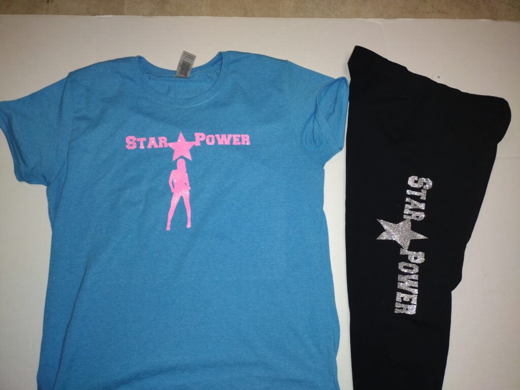 Star Power T Shirt and Leggings